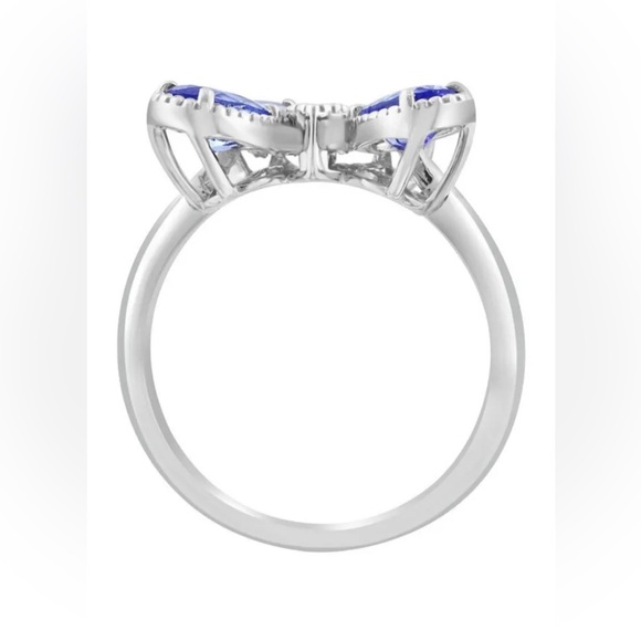 SOLD EFFY® Tanzanite Butterfly Ring (1-1/6 ct. t.w.) Sterling Silver $600 - Picture 4 of 9